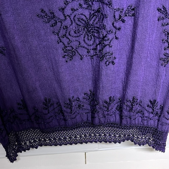 S.R. Fashions Embroidered Summer Maxi  Dress - Picture 3 of 12